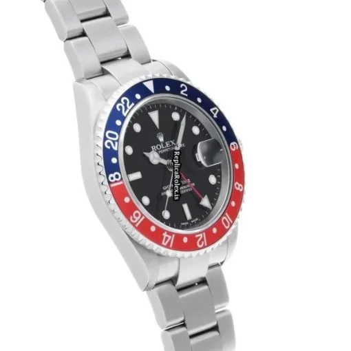 Cool Replica Rolex Gmt-master II 16710 Caliber 3185 Automatic Movement 40mm Steel Case Watch - Image 3
