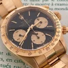Reliable Replica Rolex Daytona 6265 Caliber 727 Manual Winding Movement 37mm Yellow Gold Case Mens/unisex Watch