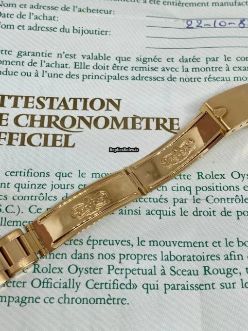 Reliable Replica Rolex Daytona 6265 Caliber 727 Manual Winding Movement 37mm Yellow Gold Case Mens/unisex Watch - Image 10