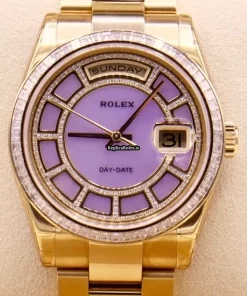 Fantastic Fake Rolex Day-date 118398br Automatic Movement 36mm Yellow Gold Case Mens/unisex Watch