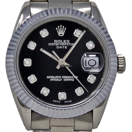 High-end Replica Rolex Oyster Perpetual Date 1500 Automatic Movement 34mm Steel Case Womens Watch