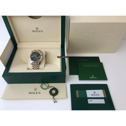 Mind-boggling Replicas Rolex Datejust II 126333-0020 Automatic Movement 41mm Gold/steel Case Mens/unisex Watch - Image 9