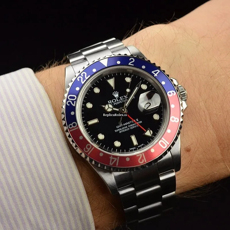 1:1 Replica Rolex Gmt-master II 16710 40mm Steel Case Mens/unisex Watch - Image 13