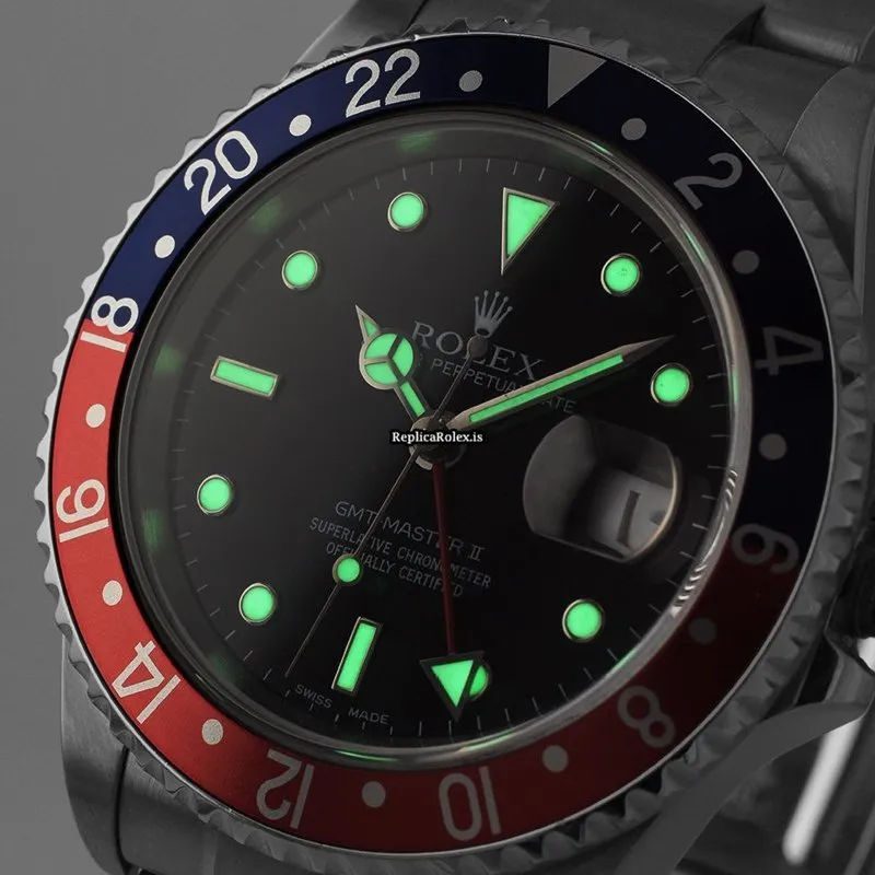1:1 Replica Rolex Gmt-master II 16710 40mm Steel Case Mens/unisex Watch - Image 2