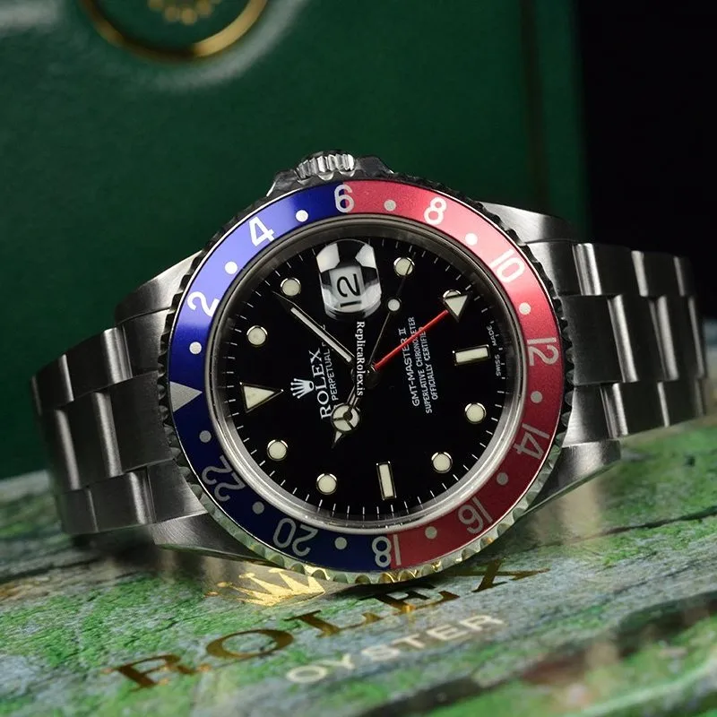 1:1 Replica Rolex Gmt-master II 16710 40mm Steel Case Mens/unisex Watch - Image 3