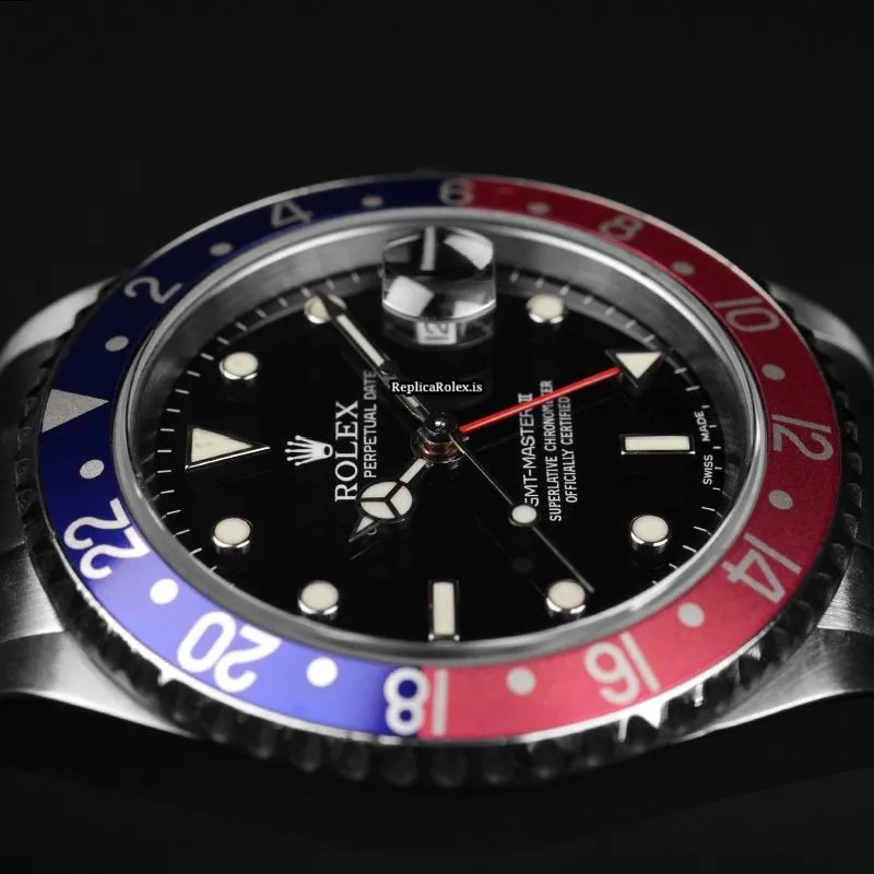 1:1 Replica Rolex Gmt-master II 16710 40mm Steel Case Mens/unisex Watch - Image 9