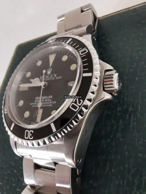 Defect Fake Rolex Sea-dweller 1665 Caliber 1570 Automatic Movement 40mm Steel Case Mens/unisex Watch - Image 5