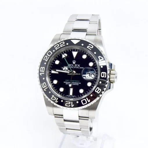 Amazing Replica Rolex Gmt-master II 116710ln Caliber 3186 Automatic Movement 40mm Steel Case Mens/unisex Watch - Image 2