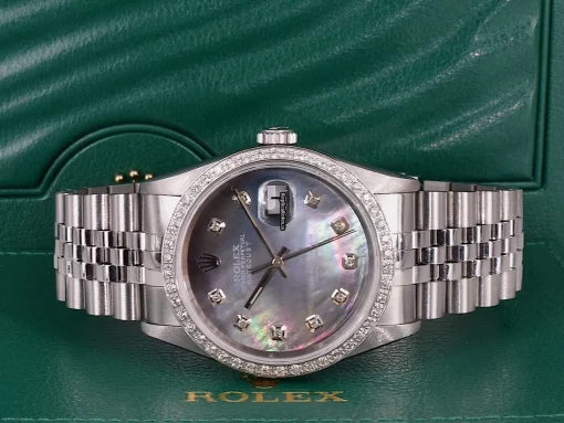 Lovely Replica Rolex Datejust Caliber 3135 Automatic Movement 36mm Steel Case Mens/unisex Watch - Image 2