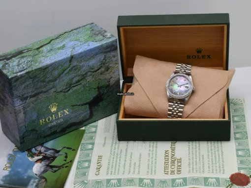 Lovely Replica Rolex Datejust Caliber 3135 Automatic Movement 36mm Steel Case Mens/unisex Watch - Image 8