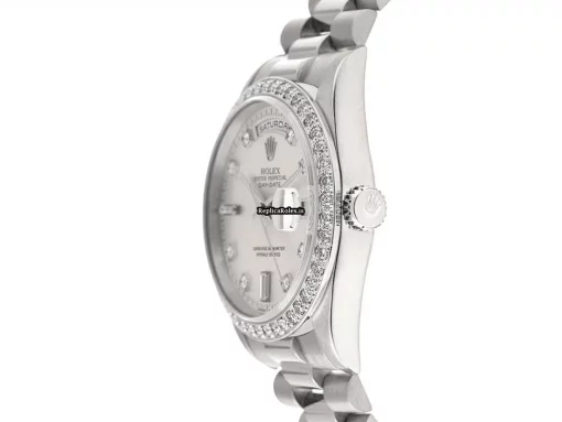 Epic Copies Rolex Day-date 36 18346 Caliber 3155 Automatic Movement 36mm Platinum Case Mens/unisex Watch - Image 2