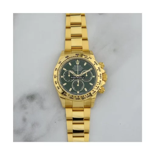 Awesome Replica Rolex Daytona 116508 Caliber 4130 Automatic Movement 40mm Yellow Gold Case Mens/unisex Watch - Image 2