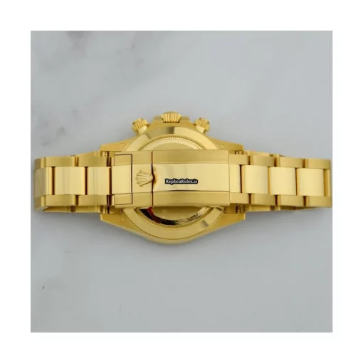Awesome Replica Rolex Daytona 116508 Caliber 4130 Automatic Movement 40mm Yellow Gold Case Mens/unisex Watch - Image 5