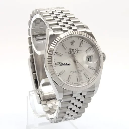 Fabulous Replica Rolex Datejust 126234 Automatic Movement 36mm Steel Case Watch - Image 3