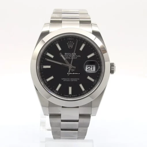 Epic Replica Rolex Datejust 126300 Automatic Movement 41mm Steel Case Watch - Image 2