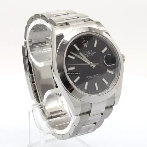 Epic Replica Rolex Datejust 126300 Automatic Movement 41mm Steel Case Watch - Image 3