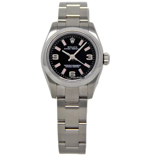 Incredible Fake Rolex Oyster Perpetual 26 176200 Automatic Movement 26mm Steel Case Womens Watch - Image 2
