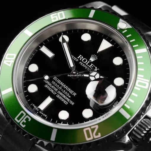 Fantastic Fake Rolex Submariner Date 16610lv 40mm Mens/unisex Watch - Image 12