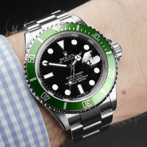 Fantastic Fake Rolex Submariner Date 16610lv 40mm Mens/unisex Watch - Image 13