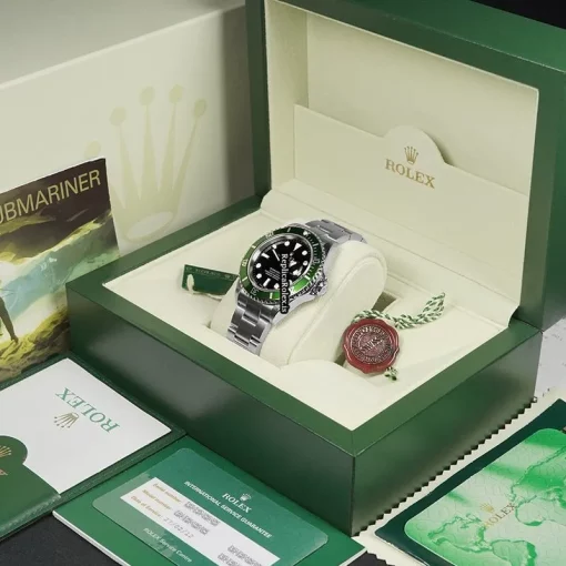 Fantastic Fake Rolex Submariner Date 16610lv 40mm Mens/unisex Watch - Image 14