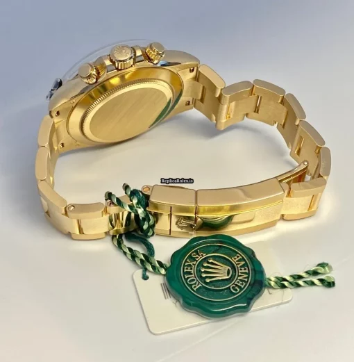 Great Replica Rolex Daytona 116508 Caliber 4130 Automatic Movement 40mm Yellow Gold Case Mens/unisex Watch - Image 8