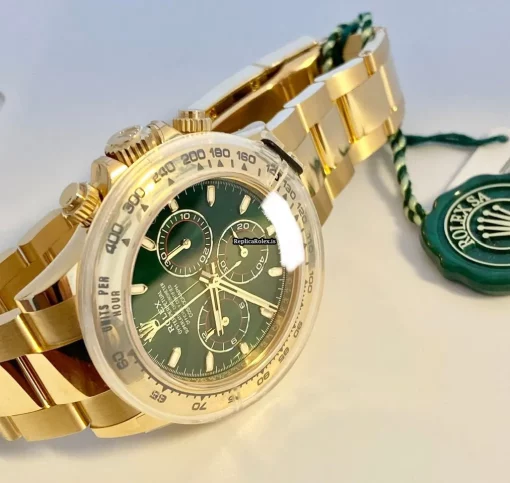 Great Replica Rolex Daytona 116508 Caliber 4130 Automatic Movement 40mm Yellow Gold Case Mens/unisex Watch - Image 9