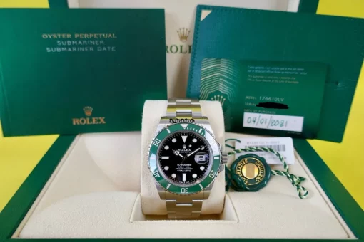 Fabulous Replica Rolex Submariner Date 126610lv Caliber 3235 Automatic Movement 41mm Steel Case Mens/unisex Watch