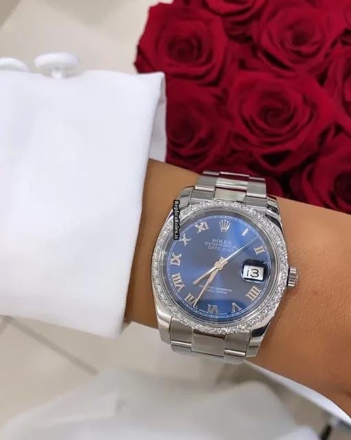 Recommend Replica Rolex Datejust 116200 Caliber 3135 Automatic Movement 36mm Steel Case Mens/unisex Watch - Image 12