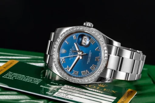 Recommend Replica Rolex Datejust 116200 Caliber 3135 Automatic Movement 36mm Steel Case Mens/unisex Watch - Image 3