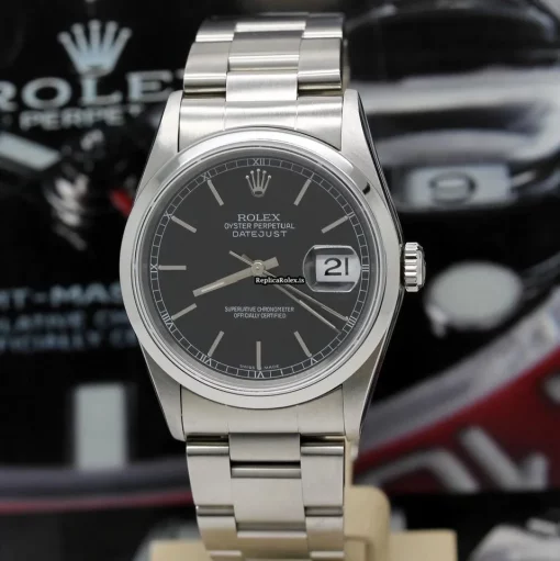 Great Replica Rolex Datejust 16200 Caliber 3135 Automatic Movement 36mm Steel Case Mens/unisex Watch - Image 6