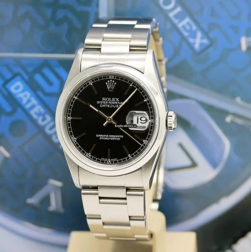 Great Replica Rolex Datejust 16200 Caliber 3135 Automatic Movement 36mm Steel Case Mens/unisex Watch - Image 8