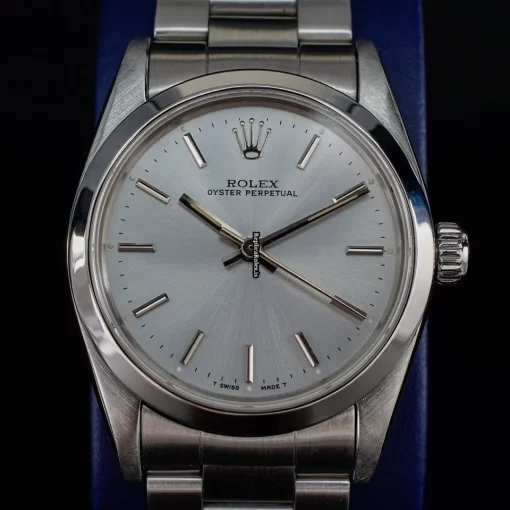 Recommend Knockoff Rolex Oyster Perpetual 31 67480 Caliber 2130 Automatic Movement 31mm Steel Case Womens Watch - Image 12