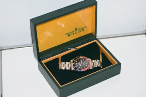 Lovely Replica Rolex Gmt-master 16750 Automatic Movement 40mm Steel Case Mens/unisex Watch - Image 11