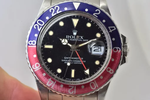 Lovely Replica Rolex Gmt-master 16750 Automatic Movement 40mm Steel Case Mens/unisex Watch - Image 8