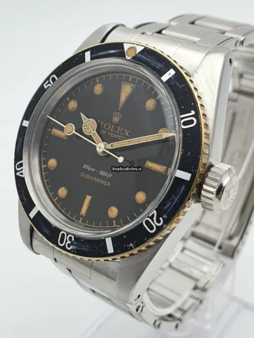 Incredible Clone Rolex Submariner 6538 Caliber 1030 Automatic Movement 38mm Steel Case Mens/unisex Watch - Image 4
