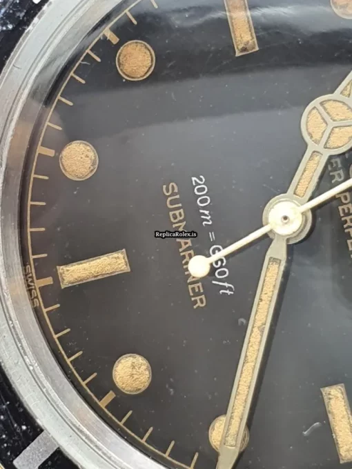 Incredible Clone Rolex Submariner 6538 Caliber 1030 Automatic Movement 38mm Steel Case Mens/unisex Watch - Image 5