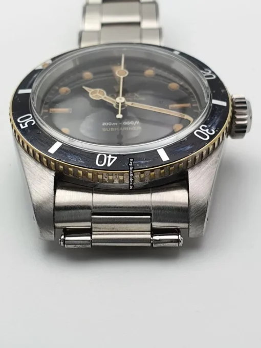 Incredible Clone Rolex Submariner 6538 Caliber 1030 Automatic Movement 38mm Steel Case Mens/unisex Watch - Image 8