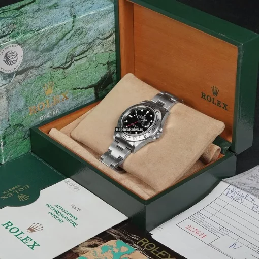 Wonderful Replica Rolex Explorer II 16570 Automatic Movement 40mm Steel Case Mens/unisex Watch - Image 14