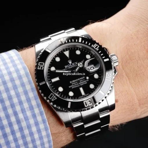Defect Replica Rolex Submariner Date 116610ln 40mm Steel Case Mens/unisex Watch - Image 13