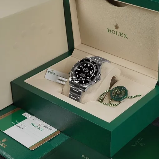 Defect Replica Rolex Submariner Date 116610ln 40mm Steel Case Mens/unisex Watch - Image 14