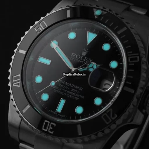 Defect Replica Rolex Submariner Date 116610ln 40mm Steel Case Mens/unisex Watch - Image 2