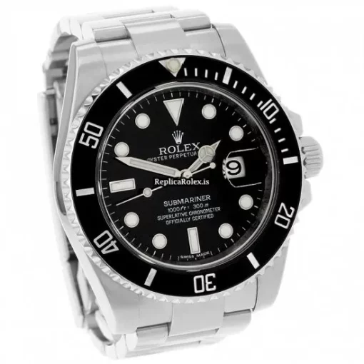 Defect Replica Rolex Submariner Date 116610ln 40mm Steel Case Mens/unisex Watch - Image 4