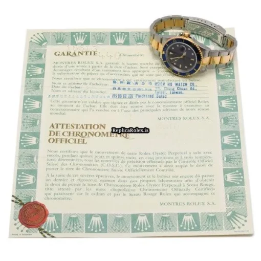 Durable Copies Rolex Submariner Date 16613 Caliber 3135 Automatic Movement 40mm Steel Case Watch - Image 5