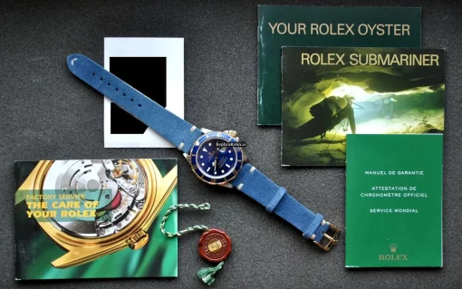 Superb Replica Rolex Submariner Date 16613 Caliber 3135 Automatic Movement 40mm Gold/steel Case Mens/unisex Watch - Image 13