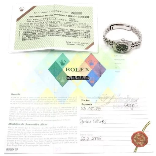 Awesome Replica Rolex Lady-datejust 179174g Automatic Movement 26mm Steel Case Womens Watch - Image 5