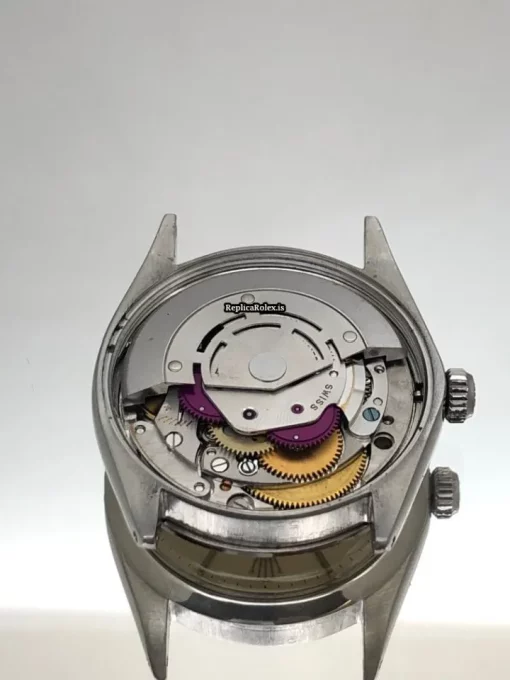 Amazing Fake Rolex Air King Precision 5500 Caliber 1520 Automatic Movement 34mm Steel Case Mens/unisex Watch - Image 15
