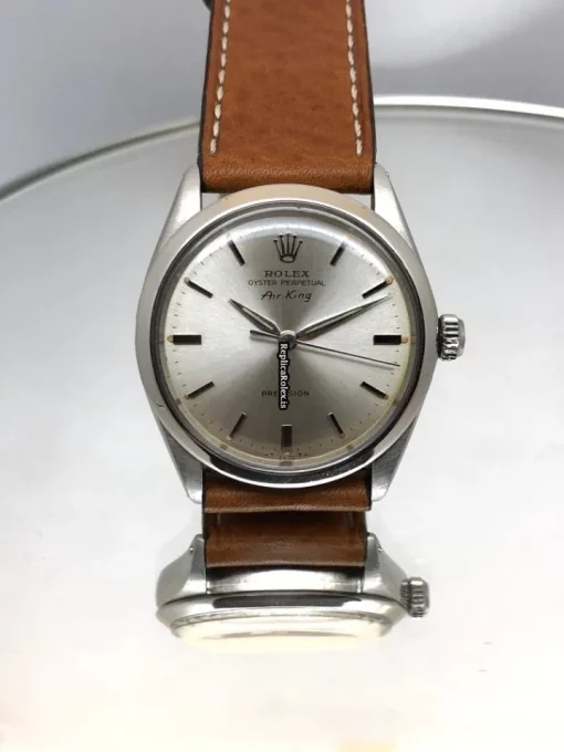 Amazing Fake Rolex Air King Precision 5500 Caliber 1520 Automatic Movement 34mm Steel Case Mens/unisex Watch - Image 2