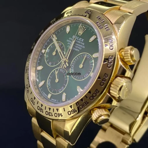 Popular Replica Rolex Daytona 116508 Caliber 4130 Automatic Movement 40mm Yellow Gold Case Mens/unisex Watch - Image 6