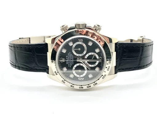 Terrific Replica Rolex Daytona 116519 Caliber 4130 Automatic Movement 40mm White Gold Case Mens/unisex Watch - Image 6