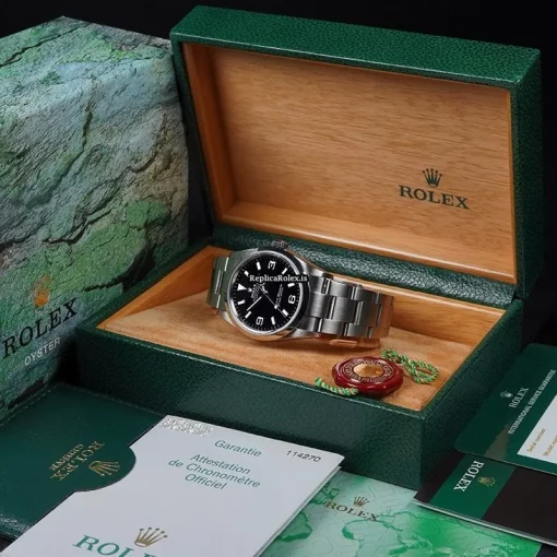 Great Fakes Rolex Explorer 114270 36mm Mens/unisex Watch - Image 14